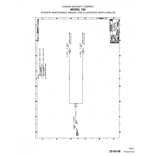 Original Issue (25-93-08) — Cessna 750