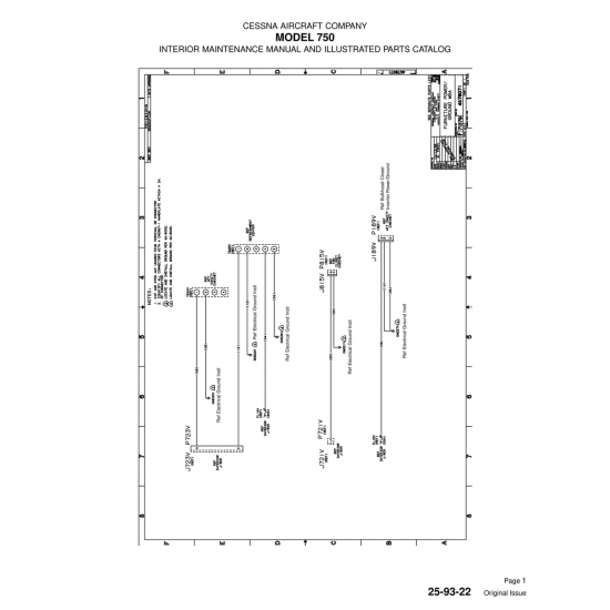 Original Issue (25-93-22) — Cessna 750