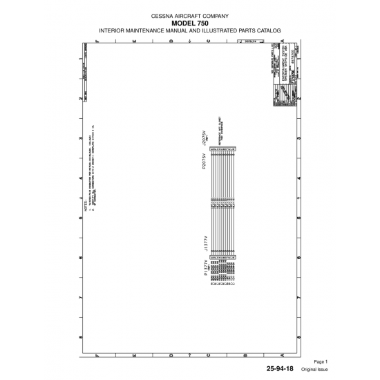 Original Issue (25-94-18) — Cessna 750 Original Issue (25-94-18) — Cessna 750