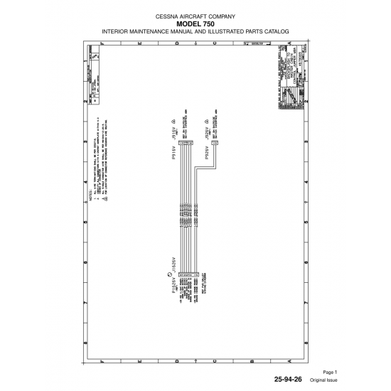 Original Issue (25-94-26) — Cessna 750 Original Issue (25-94-26) — Cessna 750