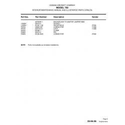 Aviation Part 03-06-1152 for Cessna 750 Aircraft