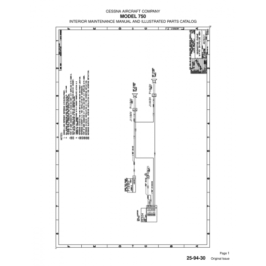 Original Issue (25-94-30) — Cessna 750 Original Issue (25-94-30) — Cessna 750