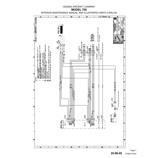 Original Issue (25-96-02) — Cessna 750 Original Issue (25-96-02) — Cessna 750