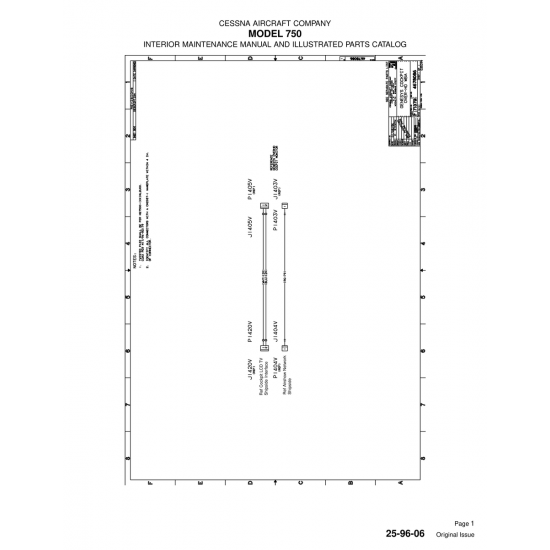 Original Issue (25-96-06) — Cessna 750 Original Issue (25-96-06) — Cessna 750