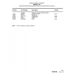 Aviation Part J1404V for Cessna 750 Aircraft Aviation Part J1404V for Cessna 750 Aircraft