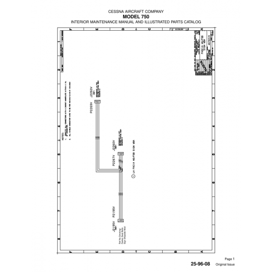 Original Issue (25-96-08) — Cessna 750 Original Issue (25-96-08) — Cessna 750