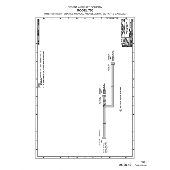 Original Issue (25-96-10) — Cessna 750 Original Issue (25-96-10) — Cessna 750