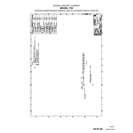 Original Issue (25-97-02) — Cessna 750 Original Issue (25-97-02) — Cessna 750