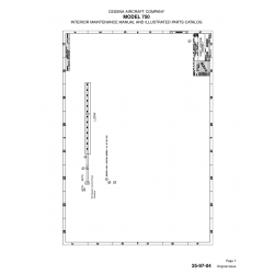 Original Issue 25-97-04 for Cessna 750 Aircraft Original Issue 25-97-04 for Cessna 750 Aircraft