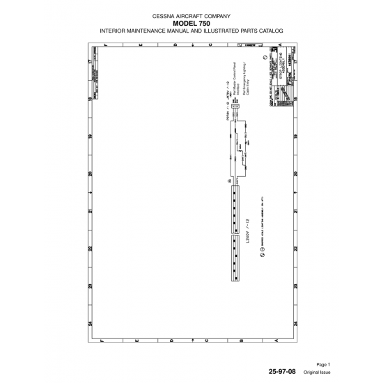 Original Issue (25-97-08) — Cessna 750 Original Issue (25-97-08) — Cessna 750