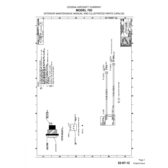 Original Issue (25-97-12) — Cessna 750 Original Issue (25-97-12) — Cessna 750