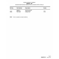 Aviation Part 4638005-1 for Cessna 750 Aircraft Aviation Part 4638005-1 for Cessna 750 Aircraft
