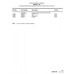 Aviation Part 1-480764-0 for Cessna 750 Aircraft Aviation Part 1-480764-0 for Cessna 750 Aircraft