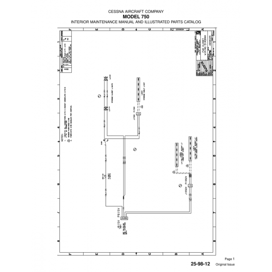 Original Issue (25-98-12) — Cessna 750