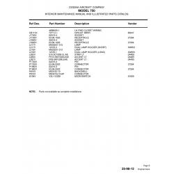 Aviation Part 12105-1 for Cessna 750 Aircraft Aviation Part 12105-1 for Cessna 750 Aircraft
