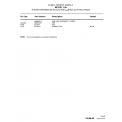Aviation Part S2800-327 for Cessna 560XL Aircraft