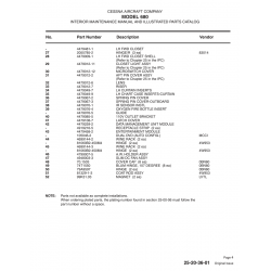 Aviation Part 4479012-2 for Cessna 680 Aircraft Aviation Part 4479012-2 for Cessna 680 Aircraft