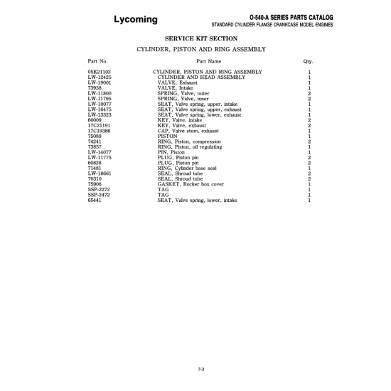 Aviation Part (SSP-2472) Aviation Part (SSP-2472)