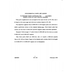 Aviation Part 0-320-D1F Aviation Part 0-320-D1F
