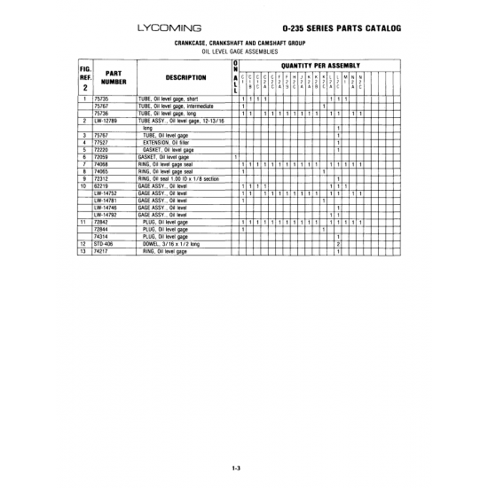 Crankcase Assembly (LW-14752) Crankcase Assembly (LW-14752)
