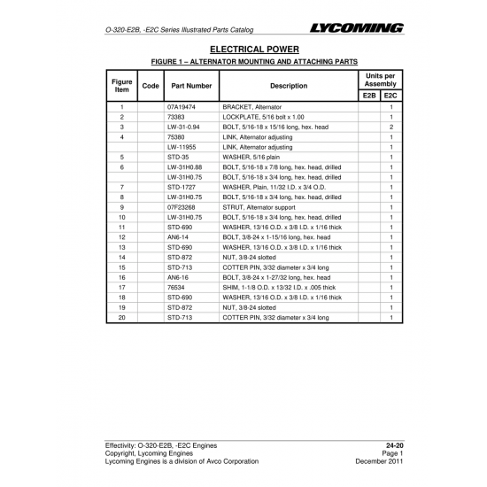 Link, Alternator adjusting (LW-11955) Link, Alternator adjusting (LW-11955)