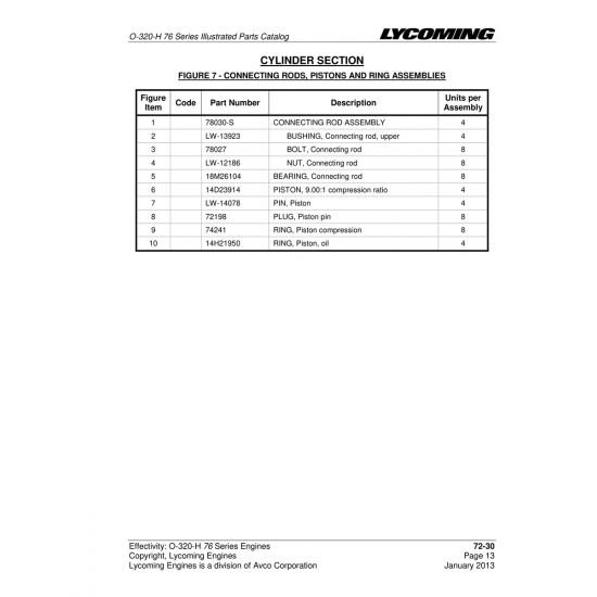 Piston, 9.00:1 compression ratio (14D23914) Piston, 9.00:1 compression ratio (14D23914)