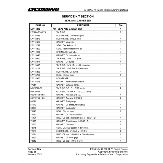 Aviation Part (LW-15109) Aviation Part (LW-15109)
