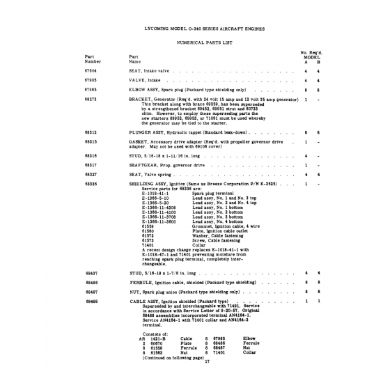 Aviation Part (E-1018-41-1)