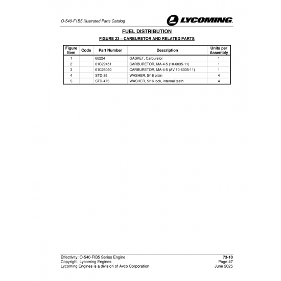 Carburetor, Ma (61C22451) Carburetor, Ma (61C22451)