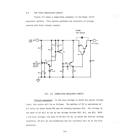 Regulator (20138A) Regulator (20138A)