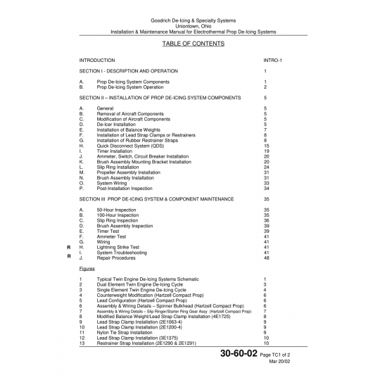 Page TC1 of (30-60-02) Page TC1 of (30-60-02)