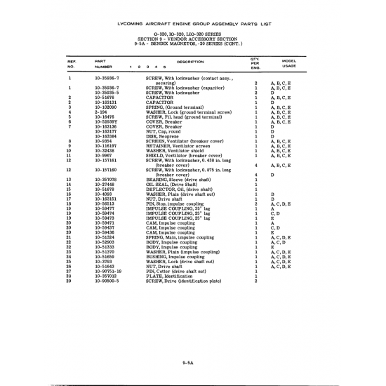 Aviation Part (10-59477) Aviation Part (10-59477)