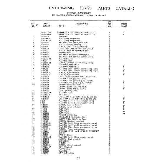 Aviation Part (10-171335-1) Aviation Part (10-171335-1)