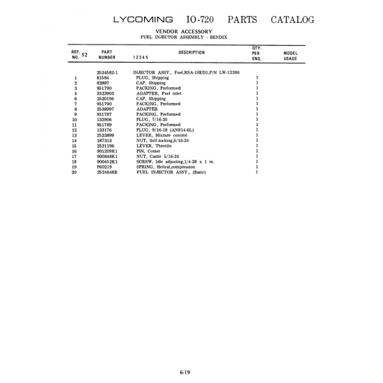 Aviation Part (2538997) Aviation Part (2538997)