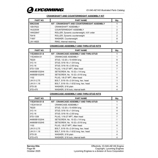 Aviation Part (05K23340) Aviation Part (05K23340)