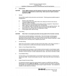 If an electrical connector through the engine firewall is required MS3106 If an electrical connector through the engine firewall is required MS3106