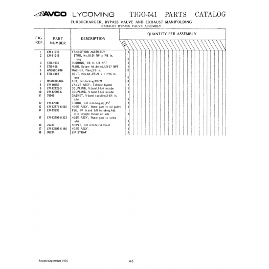 Aviation Part (LW-12799-6-222)
