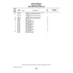 Aviation Part 63900-149 for Piper PA-28 Cherokee Aircraft Aviation Part 63900-149 for Piper PA-28 Cherokee Aircraft