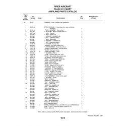 Aviation Part 65276-02 for Piper PA-28 Cherokee Aircraft Aviation Part 65276-02 for Piper PA-28 Cherokee Aircraft
