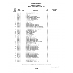 Aviation Part 69891-02 for Piper PA-28-161 Aircraft Aviation Part 69891-02 for Piper PA-28-161 Aircraft