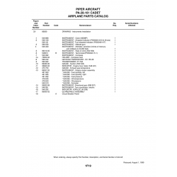 Aviation Part 89257-02 for Piper PA-28-161 Aircraft Aviation Part 89257-02 for Piper PA-28-161 Aircraft