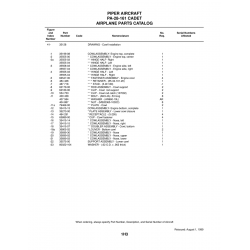 Aviation Part 35699-03 for Piper PA-28-161 Aircraft Aviation Part 35699-03 for Piper PA-28-161 Aircraft