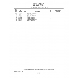 Aviation Part 21230-00 for Piper PA-28-161 Aircraft Aviation Part 21230-00 for Piper PA-28-161 Aircraft