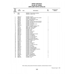 Aviation Part 99184-08 for Piper PA-28-161 Aircraft Aviation Part 99184-08 for Piper PA-28-161 Aircraft