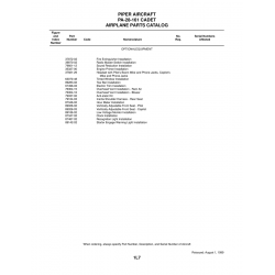 Aviation Part 67496-03 for Piper PA-28-161 Aircraft Aviation Part 67496-03 for Piper PA-28-161 Aircraft