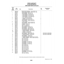 Aviation Part 35634-04 for Piper PA-28-161 Warrior Aircraft Aviation Part 35634-04 for Piper PA-28-161 Warrior Aircraft