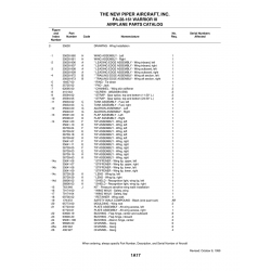 Aviation Part 95061-108 for Piper PA-28-161 Warrior Aircraft Aviation Part 95061-108 for Piper PA-28-161 Warrior Aircraft