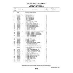 Aviation Part 79578-900 for Piper PA-28-161 Warrior Aircraft Aviation Part 79578-900 for Piper PA-28-161 Warrior Aircraft