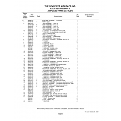 Aviation Part 99470-800 for Piper PA-28-161 Warrior Aircraft Aviation Part 99470-800 for Piper PA-28-161 Warrior Aircraft