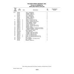Aviation Part 85416-802 for Piper PA-28-161 Warrior Aircraft Aviation Part 85416-802 for Piper PA-28-161 Warrior Aircraft